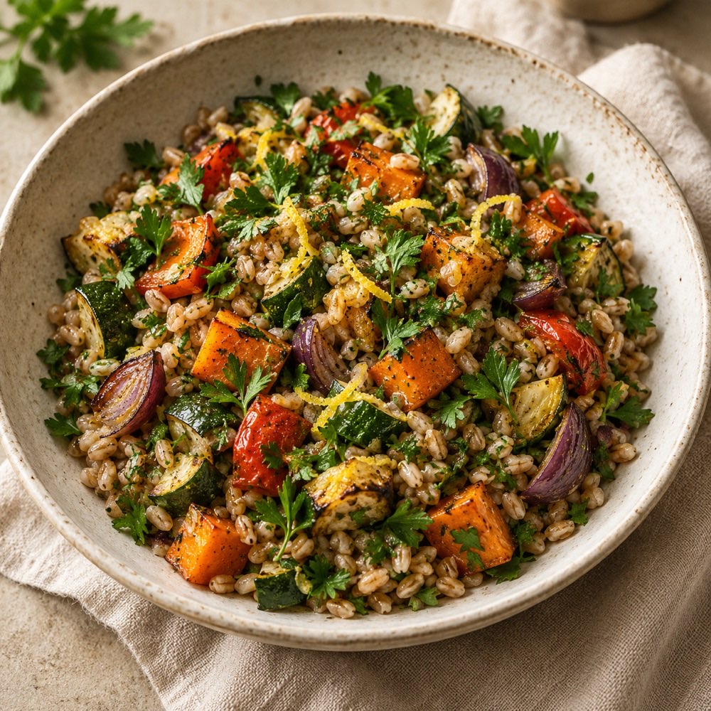 Representative grain salad