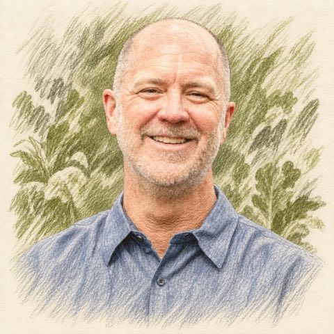 Pencil portrait of Patrick