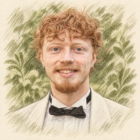 Pencil portrait of Tommy